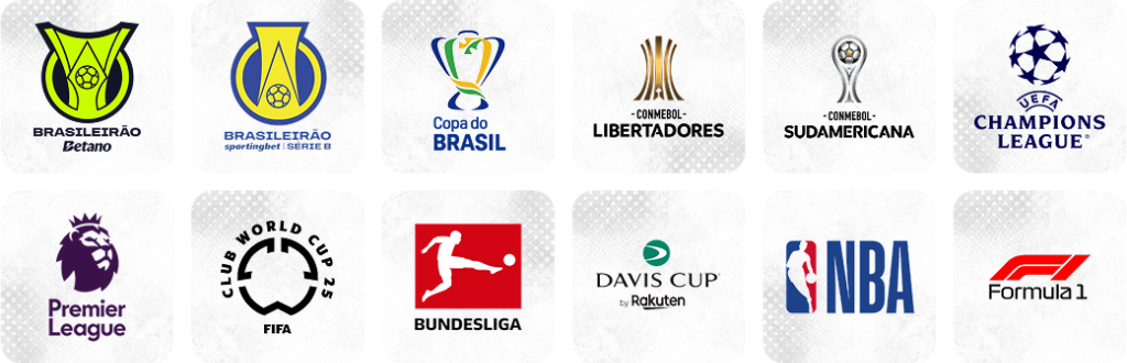 Campeonatos de Esportes na SKY+